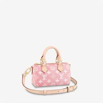 LV M81213 女士粉色 NANO SPEEDY 手袋