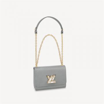 LV M59218 女士灰色 TWIST 中号手袋