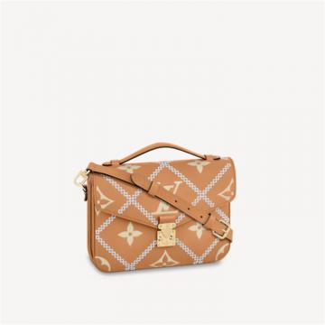 LV M46018 女士驼色 POCHETTE MÉTIS 手袋