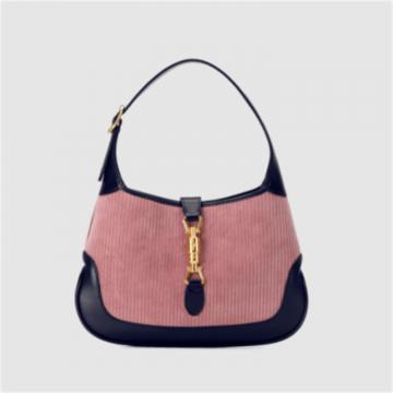 GUCCI 636706 女士粉色 Jackie 1961 小号肩背包