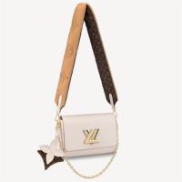 LV M59016 女士奶白色 TWIST 中号手袋