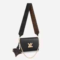 LV M59018 女士黑色 TWIST 中号手袋