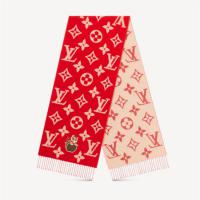 LV M77386 女士红色 PRECIOUS TIGER 围巾