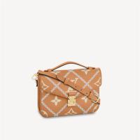 LV M46018 女士驼色 POCHETTE MÉTIS 手袋