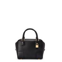 LOEWE A039N10X03 女士黑色 纳帕牛皮 Amazona 19 方形手袋