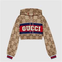 GUCCI 685760 女士驼色 中国新年系列短款夹克