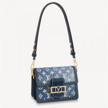 LV M59716 女士蓝色 DAUPHINE 迷你手袋