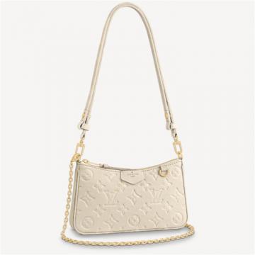 LV M81066 女士奶白色 EASY POUCH ON STRAP 手袋