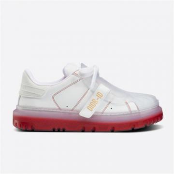 DIOR KCK334CLB 女士白色拼红色 DIOR-ID 运动鞋