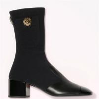 CHANEL G38522 女士黑色 短靴