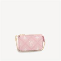 LV M81140 女士粉色 MINI POCHETTE ACCESSOIRES 手拿包