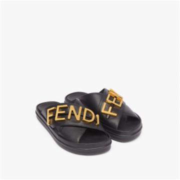 FENDI 8X8289AI1RF1H1K 女士黑色 Fendigraphy 凉鞋