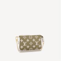 LV M81284 女士抹茶绿 MINI POCHETTE ACCESSOIRES 手拿包