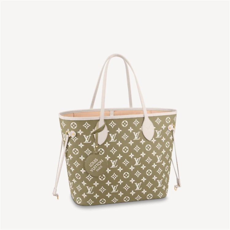 LV M46102 女士抹茶绿 NEVERFULL 中号手袋