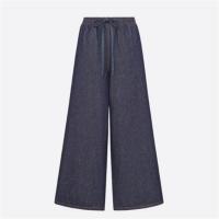 DIOR 222P36A3517 女士深蓝色 DENIM COUTURE 喇叭牛仔裤