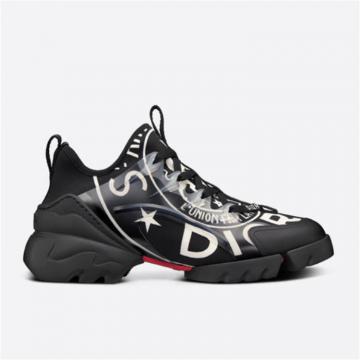 DIOR KCK307DMN 女士黑色 D-CONNECT 运动鞋