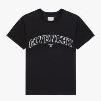 GIVENCHY BM71CW3Y6B 男士黑色 刺绣 T恤