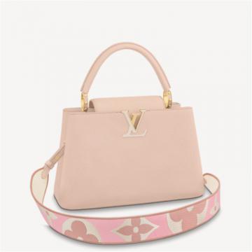 LV M59597 女士贝壳粉色 CAPUCINES 中号手袋