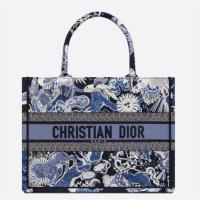 DIOR M1296ZRZA 女士蓝色 中号 BOOK TOTE 手袋