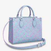 LV M46067 女士蓝色 ONTHEGO 小号手袋