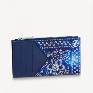 LV M81432 男士蓝色 COIN 卡夹