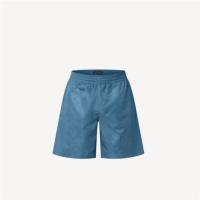 LV 1AA7WB 男士蓝色 LVSE 标识沙滩短裤