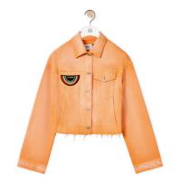 LOEWE S616Y50X02 女士橙色 单宁布短款夹克