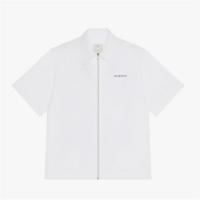 GIVENCHY BM60UC146X 男士白色 印花衬衫