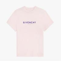 GIVENCHY BW707Z3Z9T 女士粉色 印花 T恤