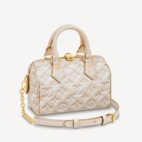  LV M46163 女士藕粉色 SPEEDY BANDOULIÈRE 20 手袋