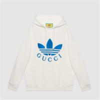 GUCCI 702607 女士白色 adidas x Gucci 联名系列卫衣