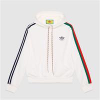 GUCCI 692107 男士白色 adidas x Gucci 联名系列棉质卫衣