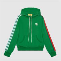 GUCCI 692107 男士绿色 adidas x Gucci 联名系列棉质卫衣