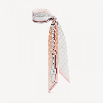 LV M77636 女士藕粉色 MONOGRAM CONFIDENTIAL BB 束发带 