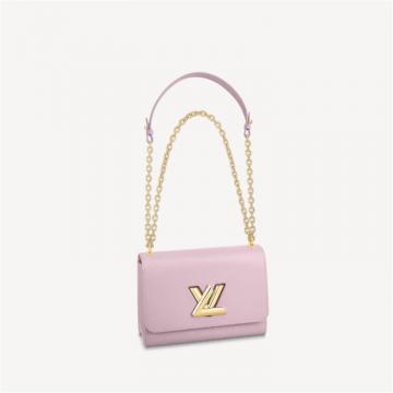 LV M20802 女士粉紫色 TWIST 中号手袋