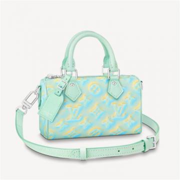 LV M81625 女士绿色 NANO SPEEDY 手袋