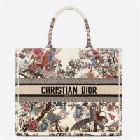 DIOR M1286ZRWD 女士米白色 大号 BOOK TOTE 手袋