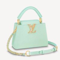 LV M59850 女士绿色 CAPUCINES 迷你手袋