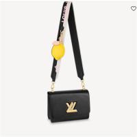 LV M20680 女士黑色 TWIST 中号手袋