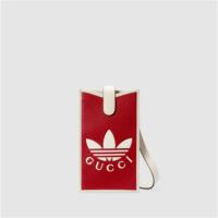 GUCCI 702203 女士红色 adidas x Gucci 联名系列手机套