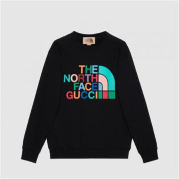 GUCCI 617964 男士黑色 The North Face x Gucci 联名系列卫衣