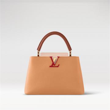 LV M20784 女士驼色 CAPUCINES 中号手袋