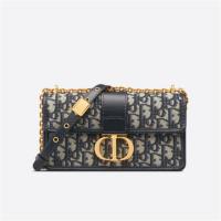 DIOR M9334UTZQ 女士蓝色 30 MONTAIGNE EAST-WEST 链条手袋