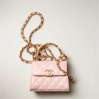CHANEL AP2944 女士淡粉红色 链条手拿包