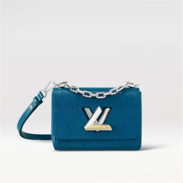 LV M21033 女士蓝色 TWIST 小号手袋