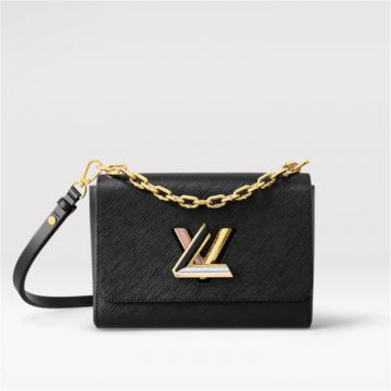 LV M21031 女士黑色 TWIST 中号手袋