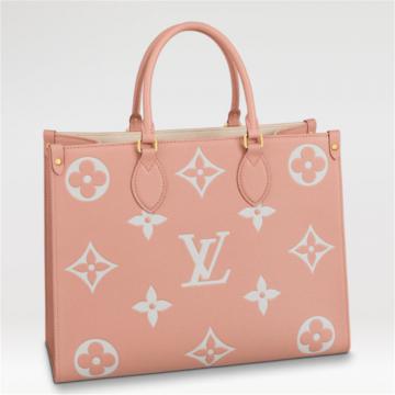 LV M46286 女士粉色 ONTHEGO 中号手袋