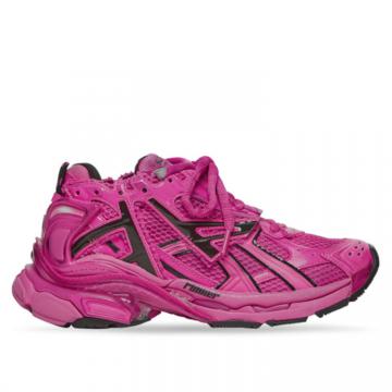 BALENCIAGA 677402W3RB25510 女士深粉色 RUNNER 运动鞋