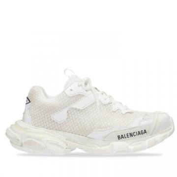 BALENCIAGA 700873W3RF19010 女士白色 TRACK.3 运动鞋