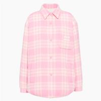 MIUMIU ML855 女士粉红色 格纹羽绒外套